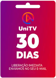 Recarga UniTV ativação imediata